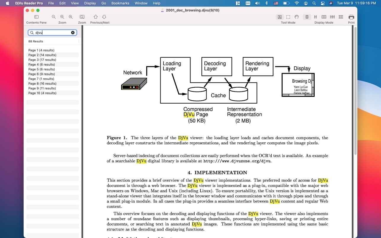 DjVu Reader Pro screenshot 3